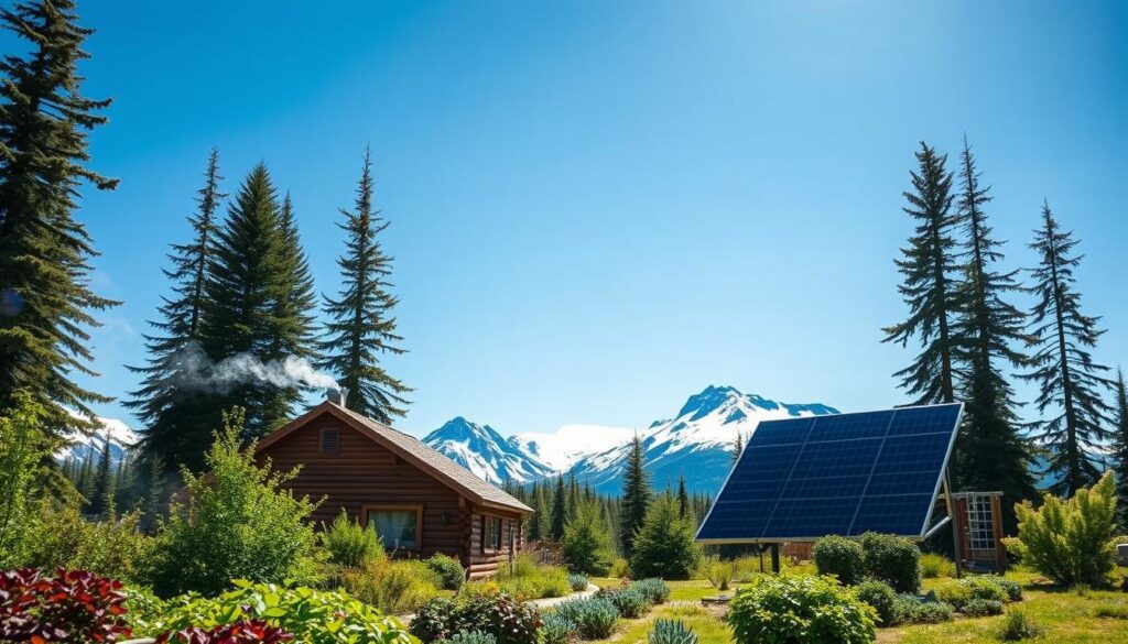 Alaska off-grid living