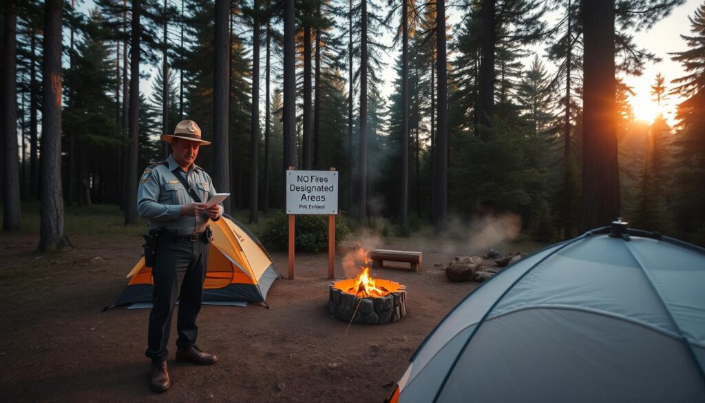 Camping Regulations Enforcement