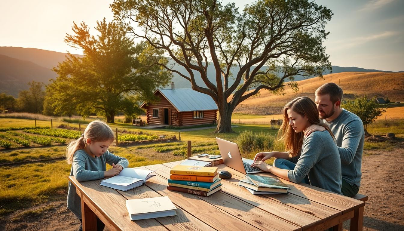 You are currently viewing How Off Grid Families Handle School and Work