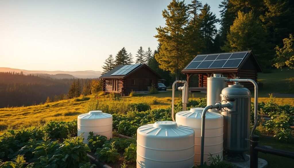 Michigan off-grid water management