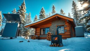 Read more about the article Off Grid Heating Options for Cold Weather Living