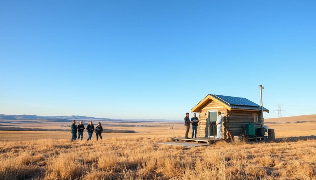 Off-grid building codes North Dakota