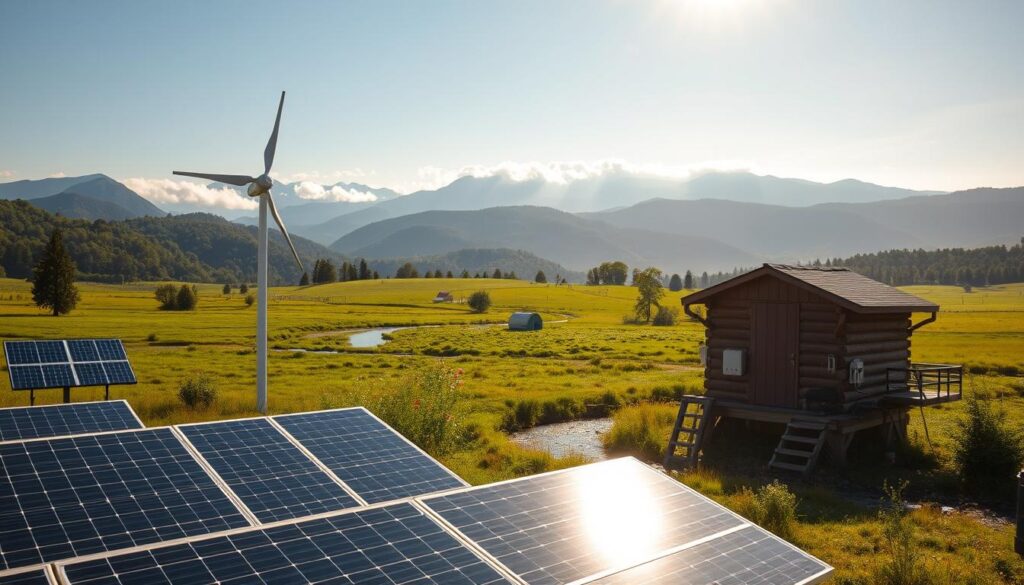 Virginia off-grid energy generation