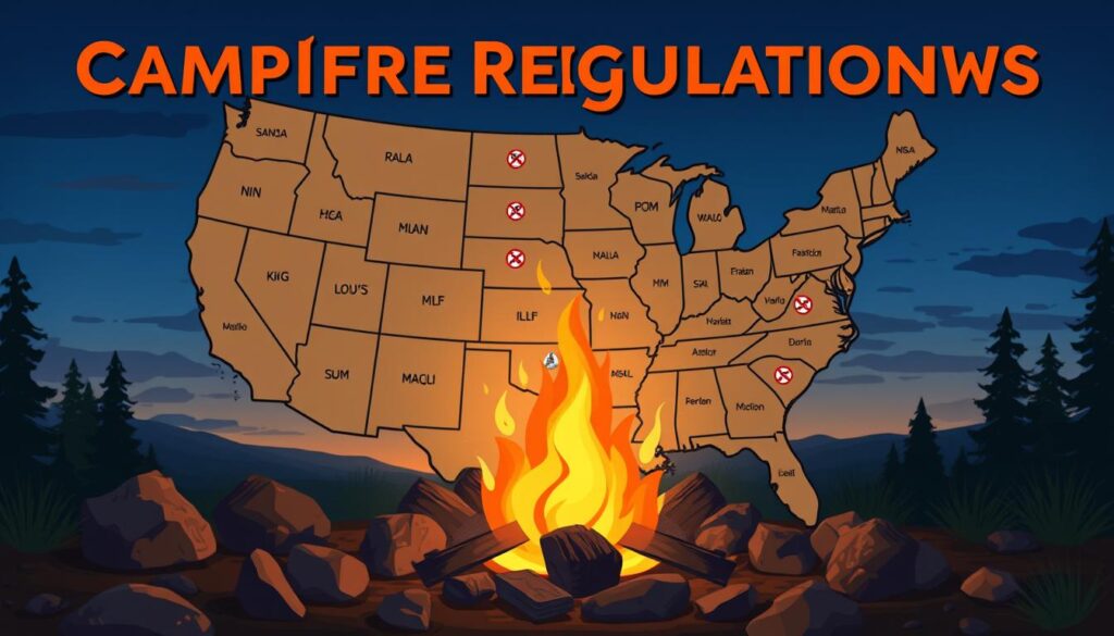 campfire regulations by state