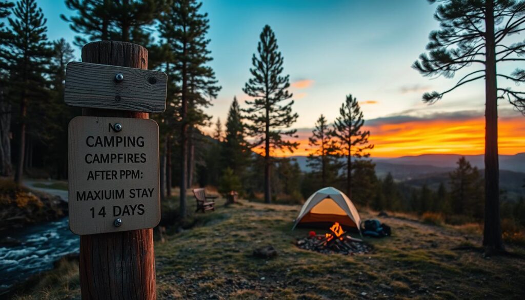 camping regulations