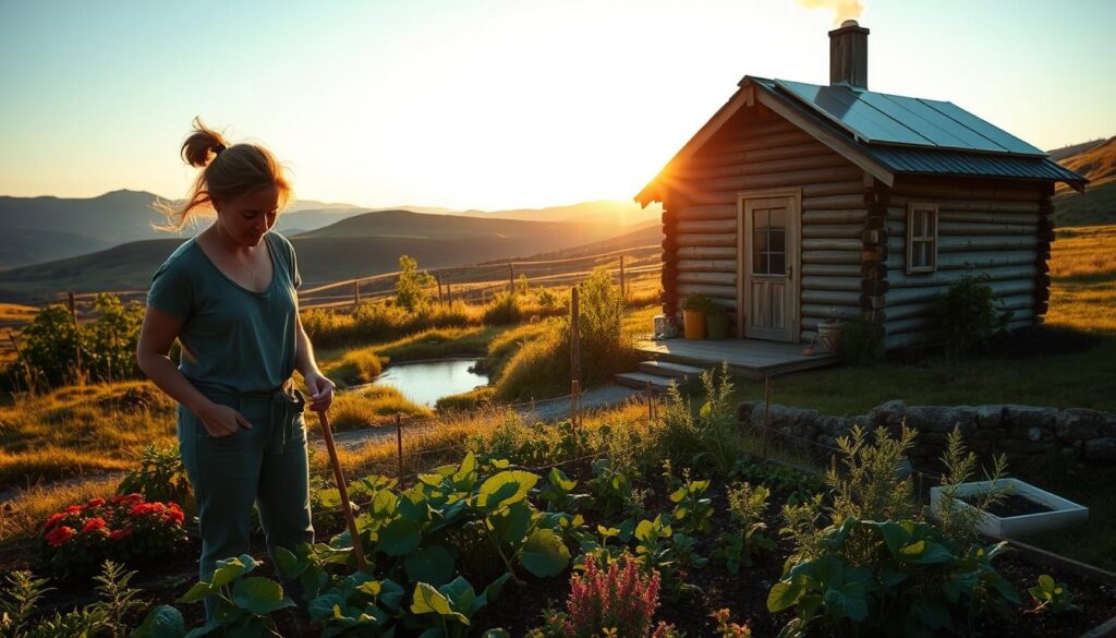 daily off grid routine