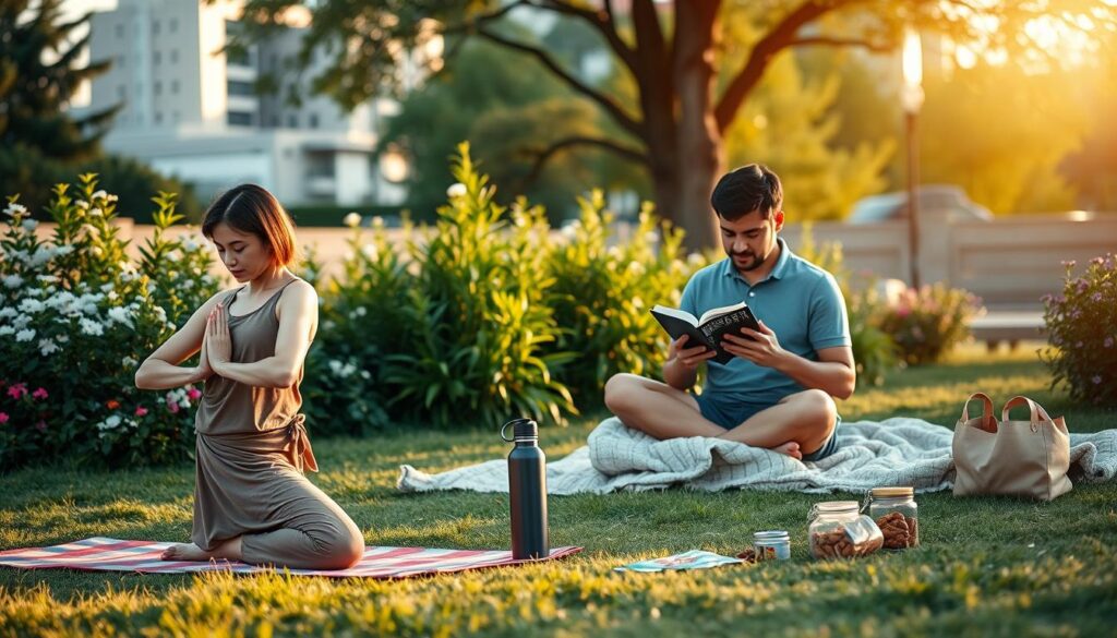 mobile wellness routines