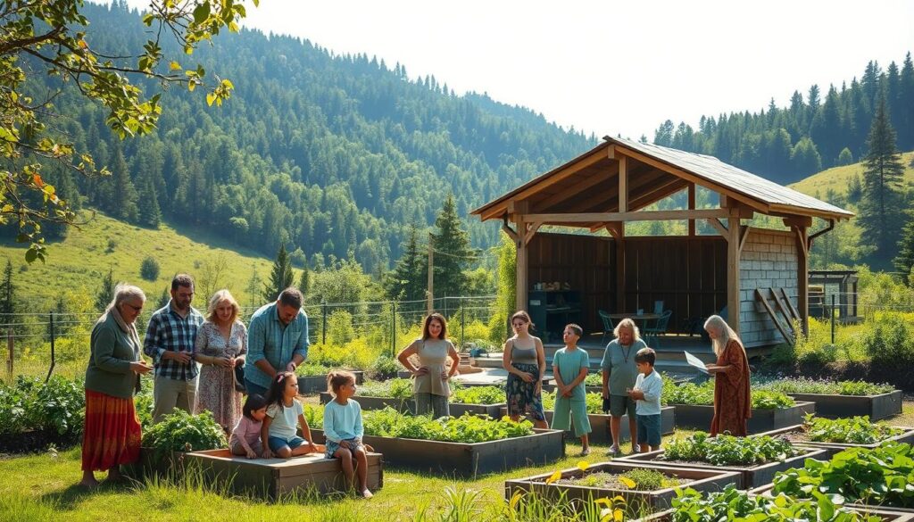 off grid community support