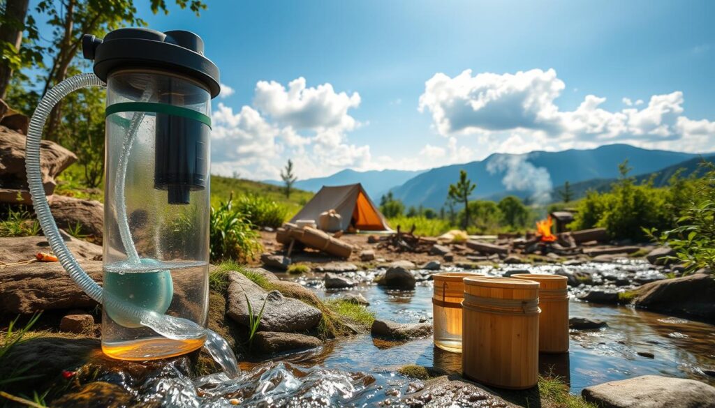 off grid emergency water purification