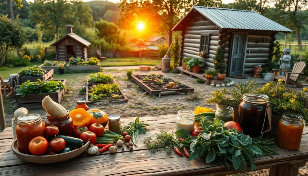 off grid food self-sufficiency