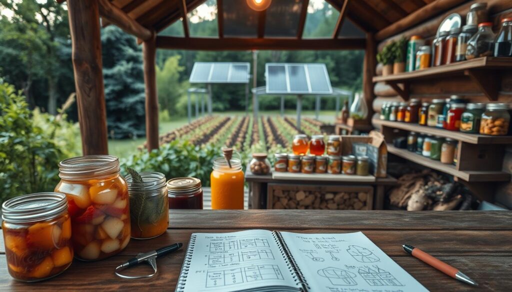 off grid food storage planning