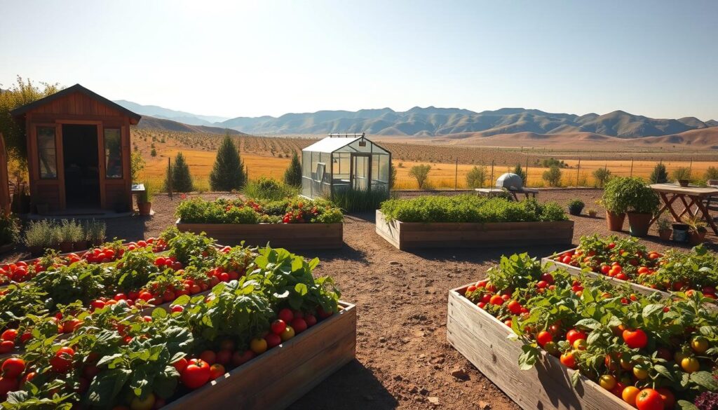 off-grid gardening in western states