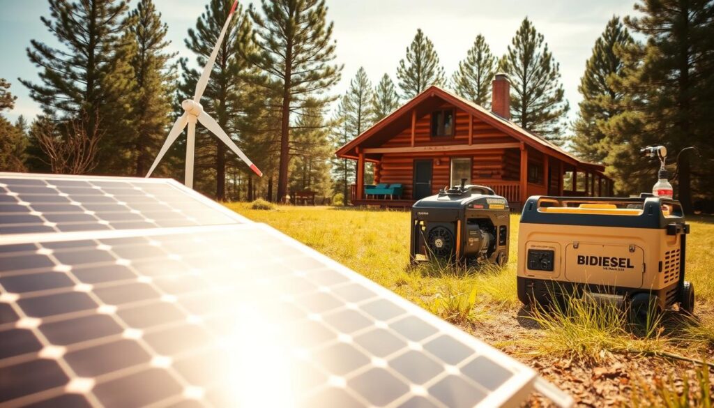 off grid generator options