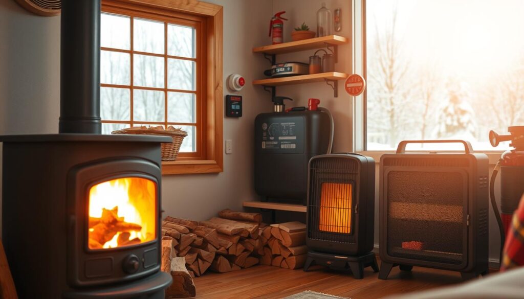 off-grid heating safety