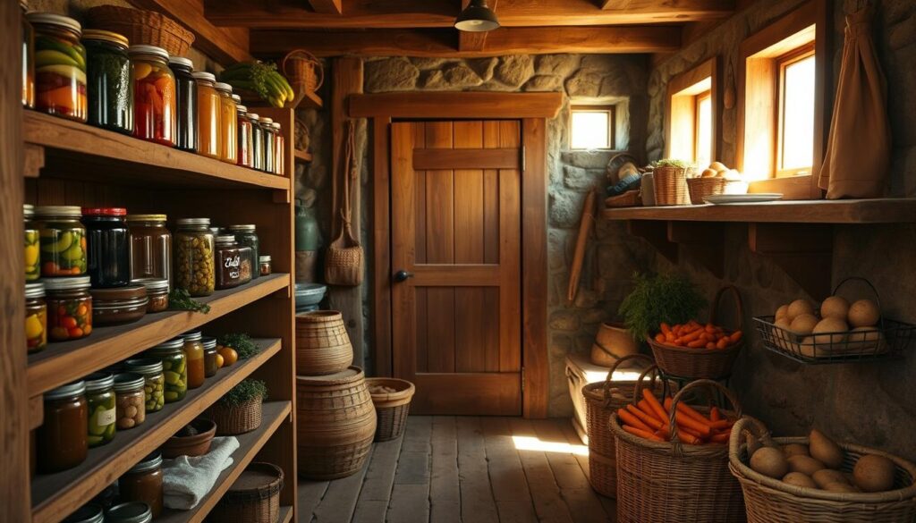 off-grid kitchen storage