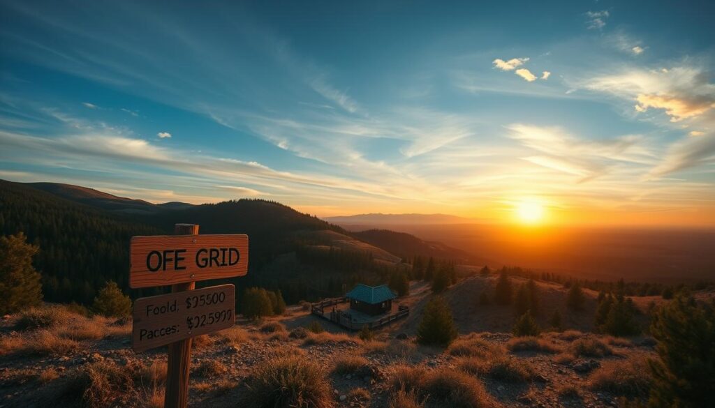 off-grid land acquisition costs