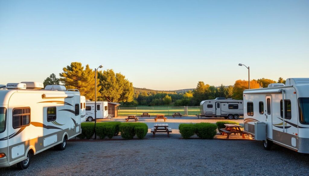 secure parking for mobile homeowners