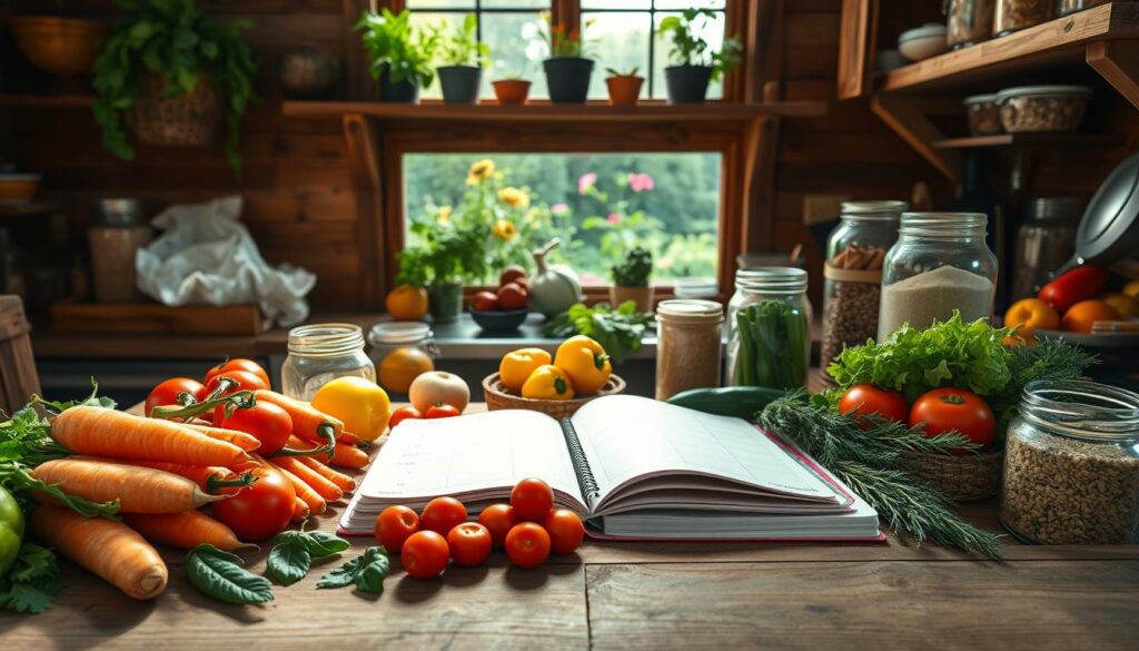self-sufficient meal planning