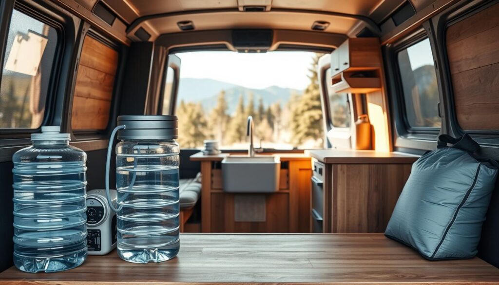 vanlife water storage solutions